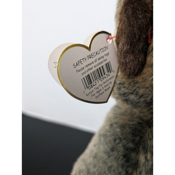 Ty Beanie Baby 2001 Cheeks The Seated Baboon - Picture 5 of 12